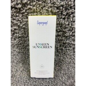 SUPERGOOP Unseen Sunscreen  2.5 oz. SPF 40. New & Sealed Exp 01/2027